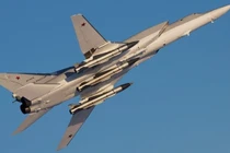 Máy bay ném bom Tu-22M3 mang tên lửa Kh-22