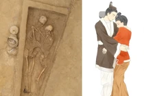 Hé lộ bí mật ngôi mộ chung 1.500 năm, chuyện tình vượt tử sinh