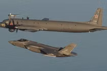 Máy bay Il-38M của Nga và tiêm kích F-35A của Na Uy