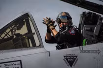 Máy bay tiêm kích F-16 của Ukrainian Air Force.