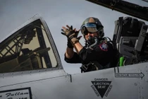 Máy bay tiêm kích F-16 của Ukrainian Air Force.