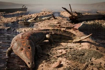 Lộ diện quái thú lưỡng cư khổng lồ thời kỳ trước khủng long