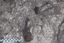 Bí ẩn dấu chân trẻ em xuất hiện giữa công trình Ai Cập nghìn năm