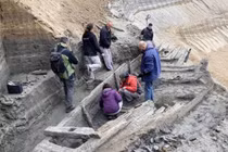 Phát hiện xác thuyền La Mã cổ đại dưới mỏ than ở Serbia