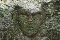 Phát hiện khuôn mặt người bí ẩn khắc đá thời Đồ Đồng