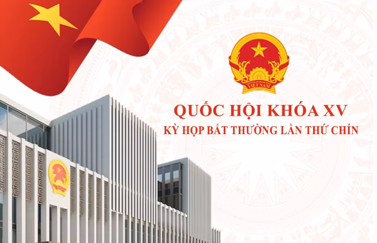 Khai mac Ky hop Quoc hoi bat thuong lan 9, Quoc hoi khoa XV