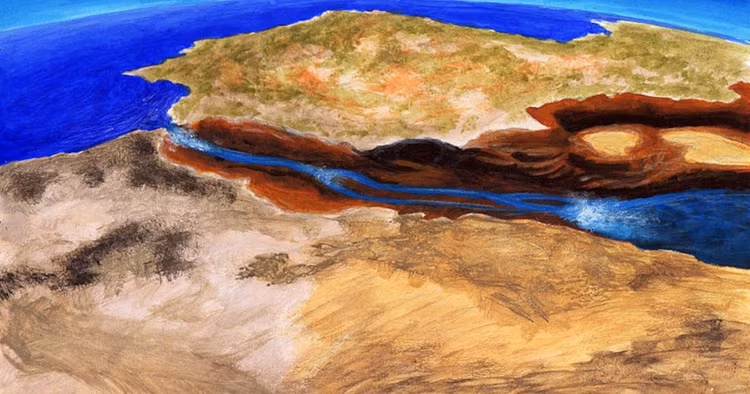 Tran dai hong thuy lap day bien Dia Trung Hai chi trong vai thang