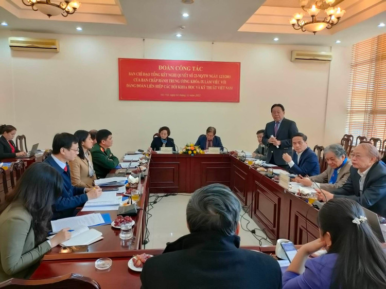 Bộ trưởng Bộ Nội vụ: VUSTA là tổ chức hội hoạt động hiệu quả nhất Bo truong Bo Noi vu: VUSTA la to chuc hoi hoat dong hieu qua nhat