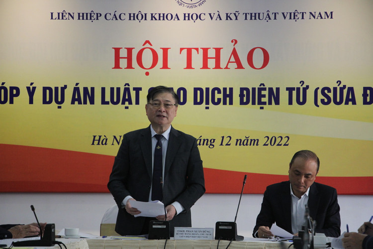 Nhieu gop y cho Du an Luat Giao dich Dien tu (sua doi)