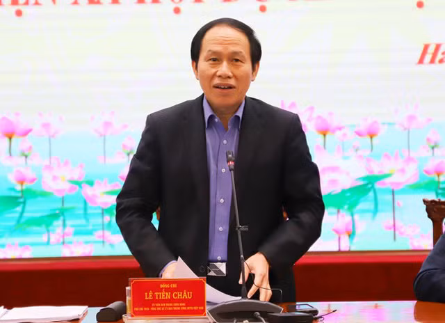 Chan dung tan Bi thu Thanh uy Hai Phong Le Tien Chau-Hinh-4