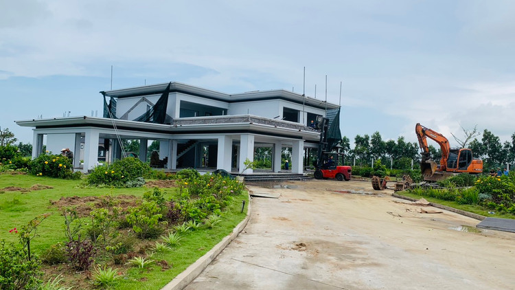 Hai Duong: Thao do biet thu hang ty dong tren dat nong nghiep