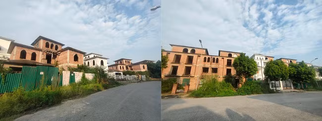 Khu biệt thự thấp tầng nằm trong Khu đô thị Nam An Khánh do Công ty CP Đầu tư phát triển đô thị và khu công nghiệp Sông Đà (Sudico) làm chủ đầu tư từng được ví như thiên đường cuộc sống, đã xây dựng phần thô xong từ lâu nhưng tới nay vẫn vắng bóng người ở.