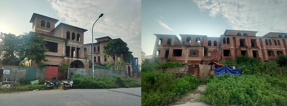 Việc các khu biệt thự, liền kề rơi vào tình cảnh hoang hóa, xuống cấp… gây lãng phí tài nguyên đất đai, nhếch nhác diện mạo đô thị. Việc các khu biệt thự, liền kề rơi vào tình cảnh hoang hóa, xuống cấp… gây lãng phí tài nguyên đất đai, nhếch nhác diện mạo đô thị.