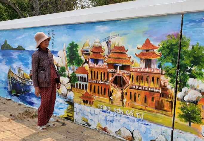 Man nhan buc tuong tranh bich hoa Ninh Thuan xac lap ky luc VN-Hinh-2