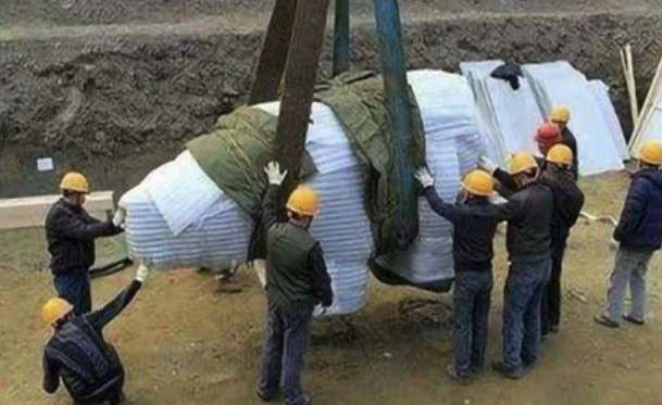 Tu sửa rạp kịch, bất ngờ phát hiện thần thú trấn thủy 2.000 tuổi - Hình 3 Tu sua rap kich, bat ngo phat hien than thu tran thuy 2.000 tuoi-Hinh-3