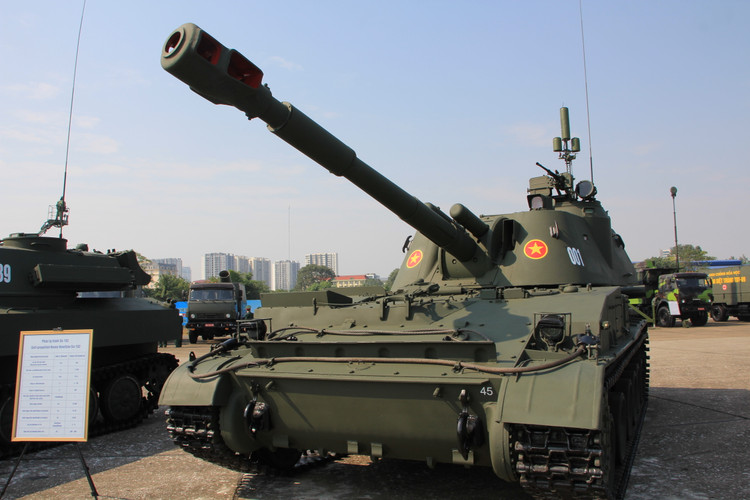 Chiem nguong dan xe tang, phao chu luc Quan doi Nhan dan Viet Nam-Hinh-8