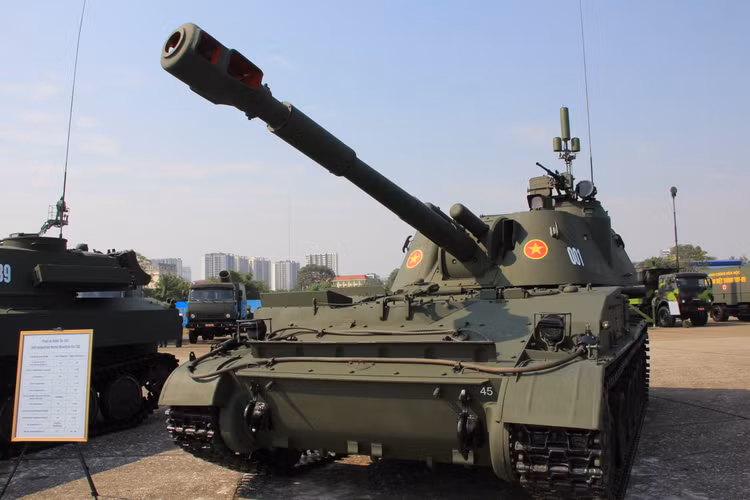 Chiem nguong dan xe tang, phao chu luc Quan doi Nhan dan Viet Nam-Hinh-8