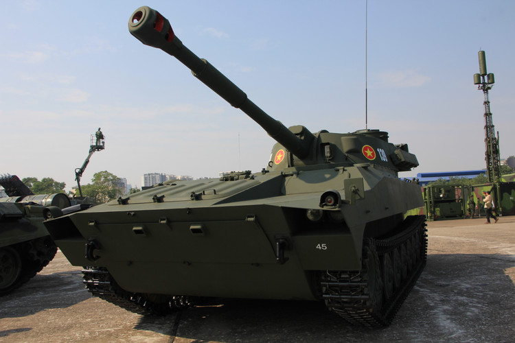 Chiem nguong dan xe tang, phao chu luc Quan doi Nhan dan Viet Nam-Hinh-7