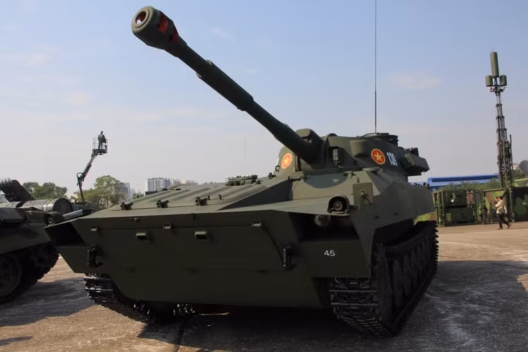 Chiem nguong dan xe tang, phao chu luc Quan doi Nhan dan Viet Nam-Hinh-7