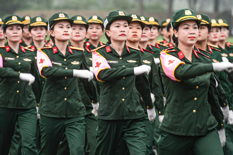 Man nhan buoi hop luyen dieu binh 70 nam Chien thang Dien Bien Phu-Hinh-10