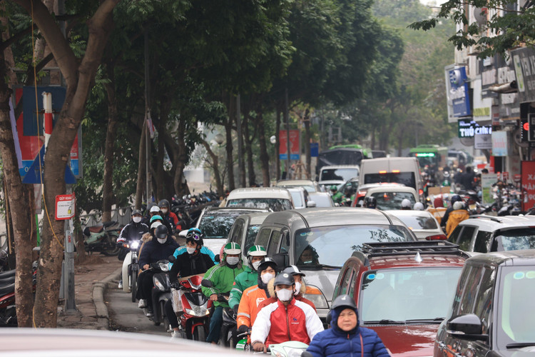 Giao thong Ha Noi un u nhung ngay giap Tet-Hinh-13
