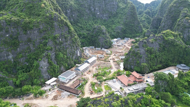 Cty Cuoc song Ninh Binh xam pham di san loi Trang An la ai?