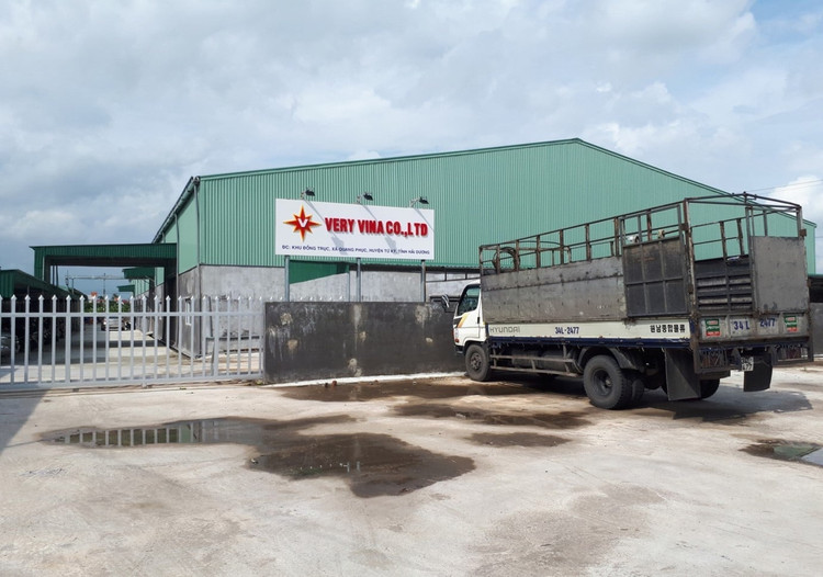 Hai Duong: Xa nuoc thai gay o nhiem, Very Vina bi phat 225 trieu