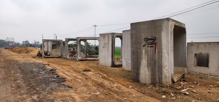 Ha Noi: Duong Song Phuong - Son Dong i ach thi cong, bao gio xong?-Hinh-7