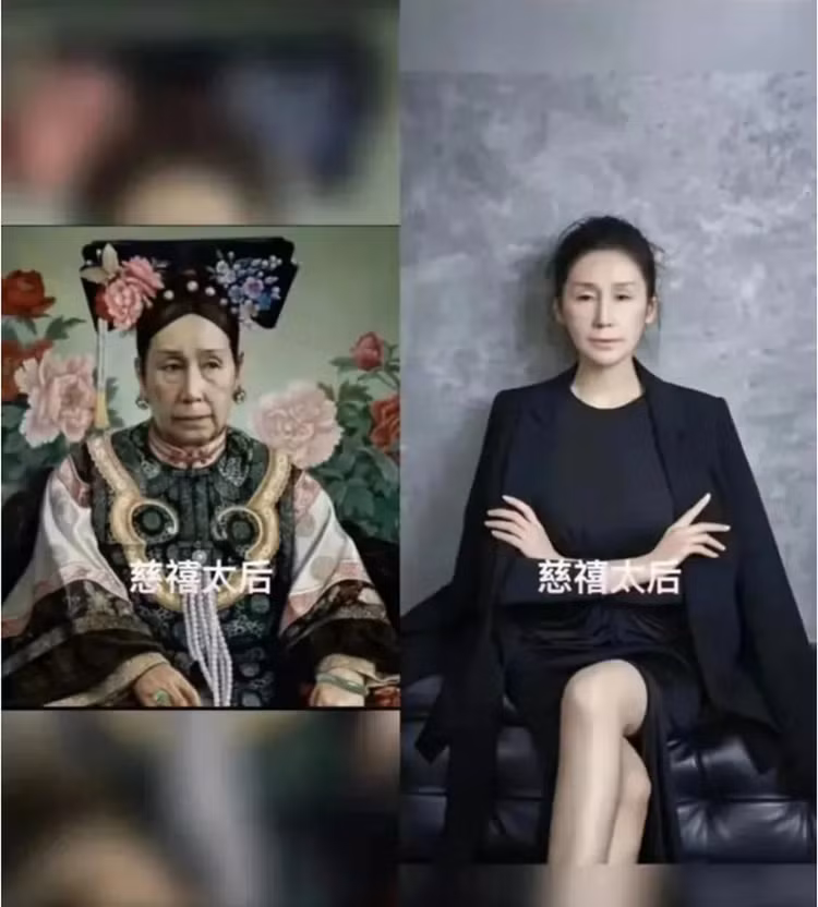 Phuc dung chan dung Dieu Thuyen, Duong Quy Phi: Bat ngo dung mao-Hinh-6