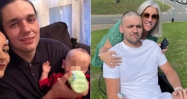 Anh Joshua Warner trước khi qua đời.