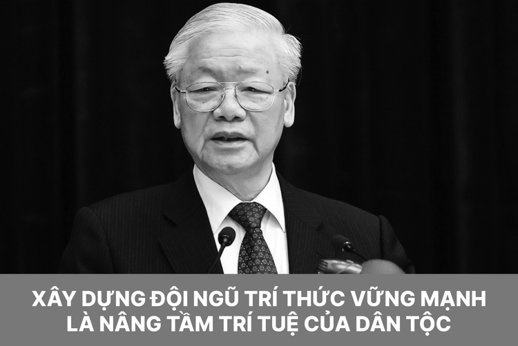 Xay dung doi ngu tri thuc vung manh la nang tam tri tue cua Dan toc