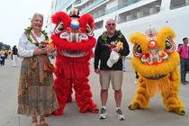 Gần 2.400 khách quốc tế xông đất Cảng Hạ Long đầu năm mới