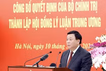 Ông Nguyễn Xuân Thắng làm Chủ tịch Hội đồng Lý luận Trung ương