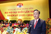 Ông Nguyễn Hữu Nghĩa tiếp tục làm Bí thư Tỉnh ủy Hưng Yên 2025-2030