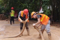 Dự án metro Nhổn ga Hà Nội gặp sự cố trào bùn lần thứ 3