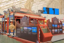 Triển lãm thành tựu đất nước với gian hàng đậm nét đặc trưng