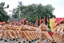  Ấn tượng lễ duyệt đội ngũ và diễu hành của Công an Hà Nội