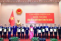 Hà Nội điều động, bổ nhiệm nhiều lãnh đạo Sở