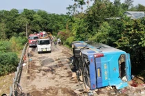 Tai nạn xe khách nghiêm trọng ở Lào Cai, 3 người tử vong 