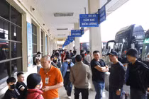 Thị trường vé xe Tết sôi động trước giờ G