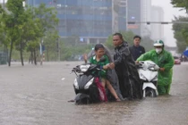 Chi tiết 65 điểm ngập úng lớn tại Hà Nội