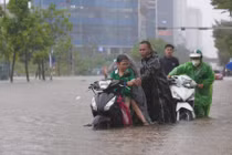 Chi tiết 65 điểm ngập úng lớn tại Hà Nội