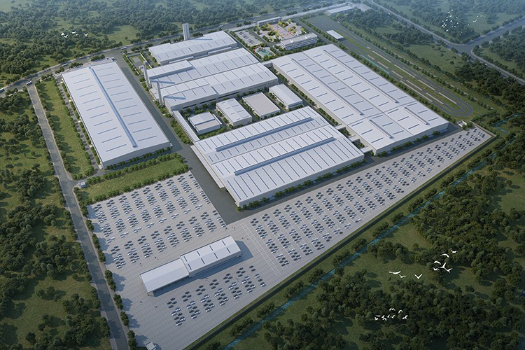 Na primeira fase, a fábrica da Omoda & Jaecoo no Vietnã foi construída em uma área total de mais de 380.000 m², com um investimento total de até VND 8,125 bilhões e uma capacidade de projeto de 120.000 veículos/ano. 1-8624.jpg