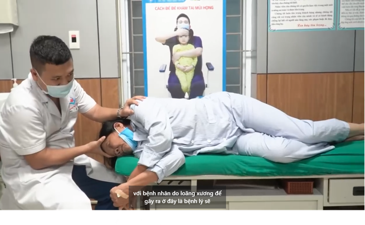 Nghiệm pháp Epley: chữa cơn chóng mặt kịch phát do tiền đình