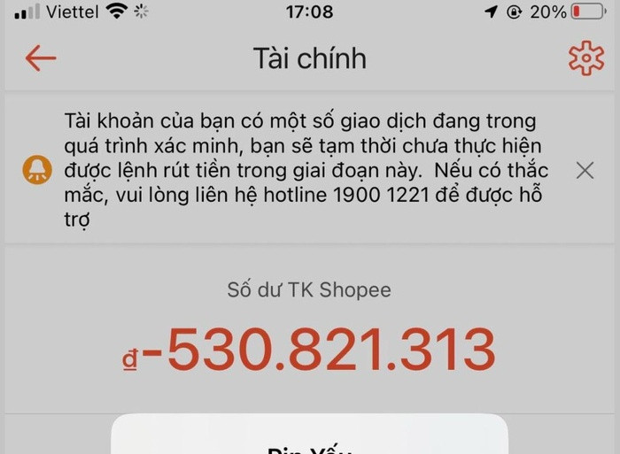 Giao dịch trong quá trình xác minh