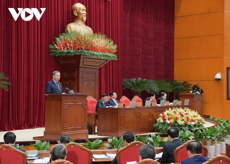 Tong Bi thu: Trong tam cua Hoi nghi Trung uong la sap xep bo may-Hinh-3