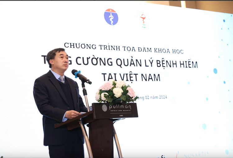 GS.TS Trần Văn Thuấn, Thứ trưởng Bộ Y tế phát biểu tại tọa đàm