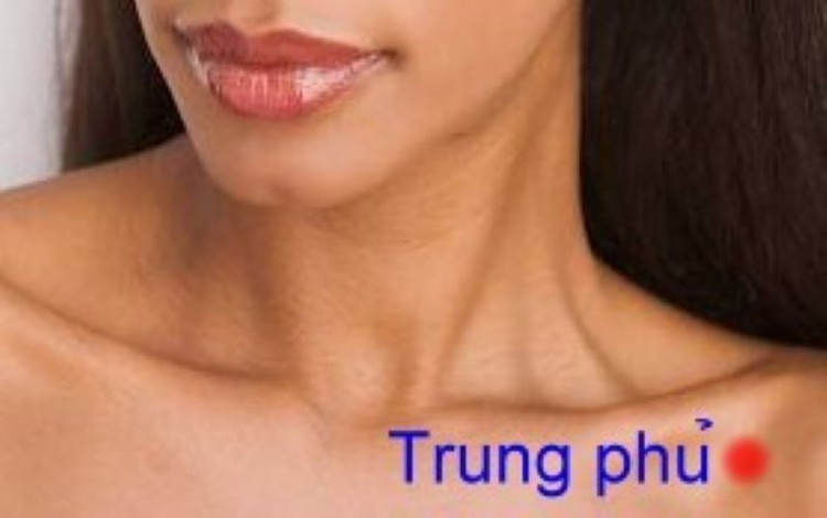 Vị trí huyệt Trung phủ