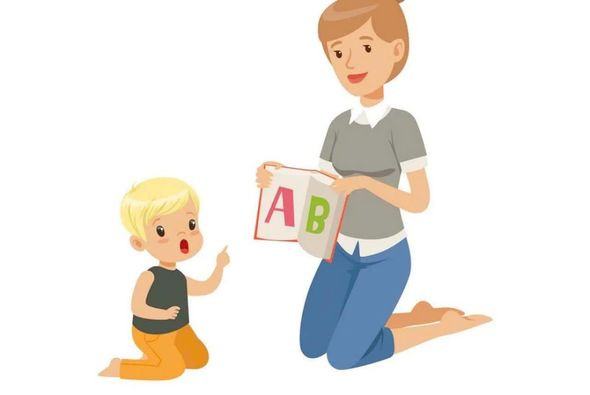 Trẻ chậm phát triển ngôn ngữ - Hình minh họa