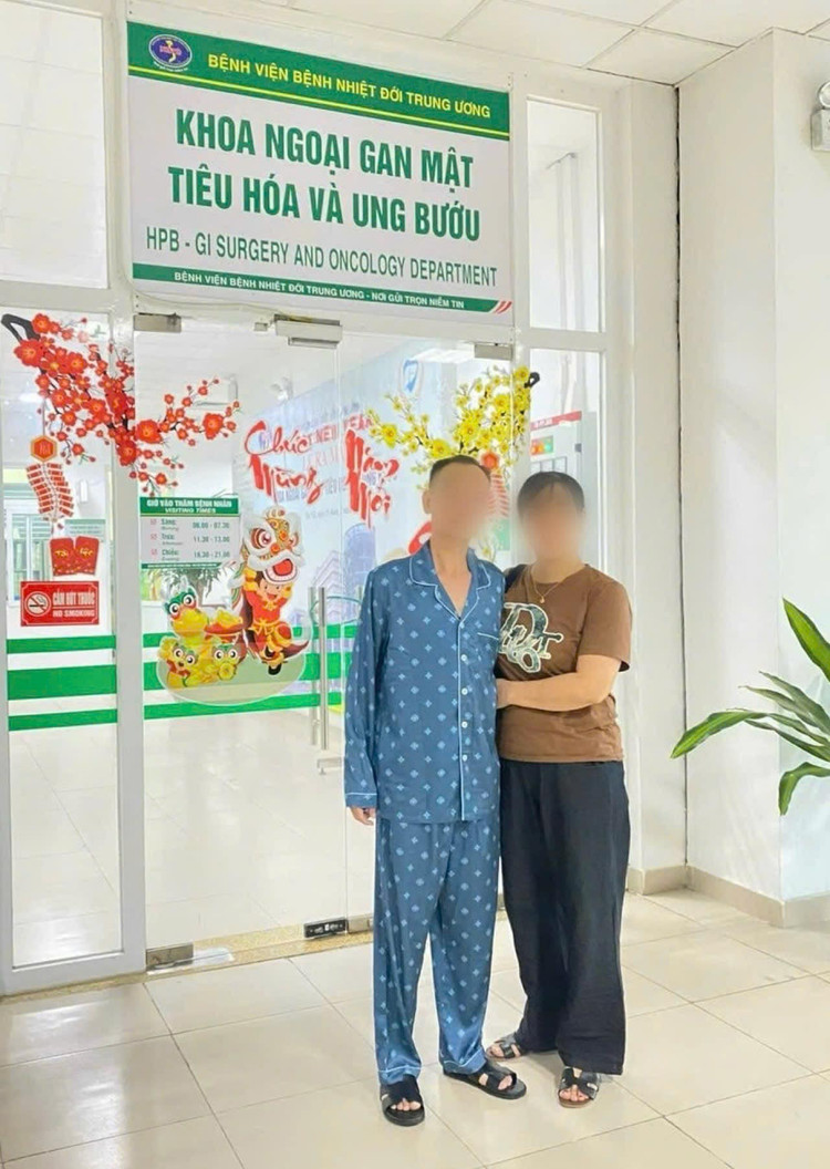 Người bệnh ổn định sau phẫu thuật - Ảnh BVCC